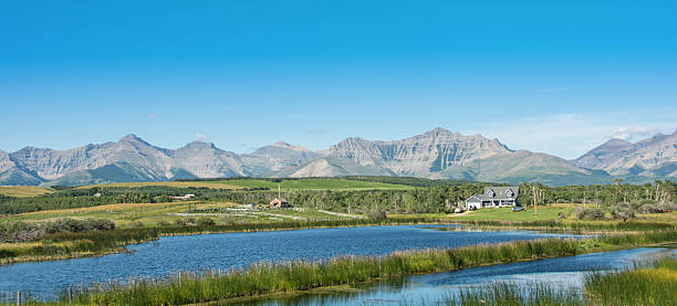 istock Summer Rocky Mountains and small lake in Southern Alberta, Canada 484424598