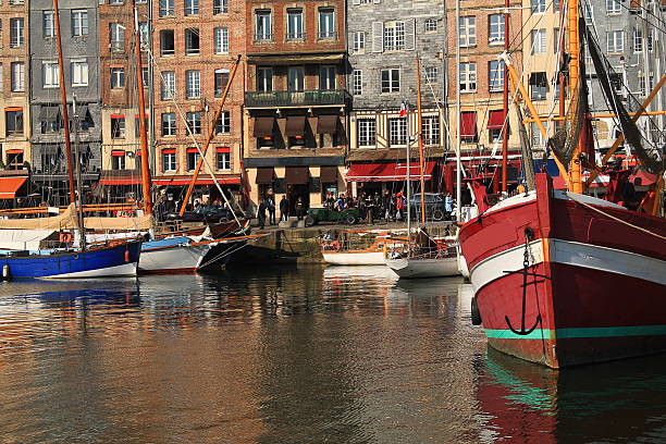 istock Old Honfleur Basin, France 484427232