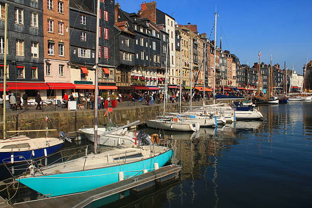 istock Old Honfleur Basin, France 484427270