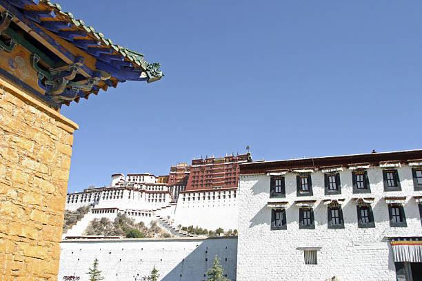 istock Potala palace in Tibet, China 484427482