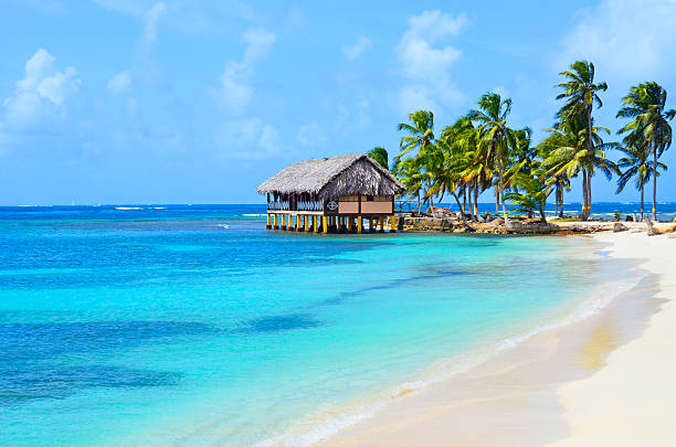 islas san blas panama - panama fotografías e imágenes de stock