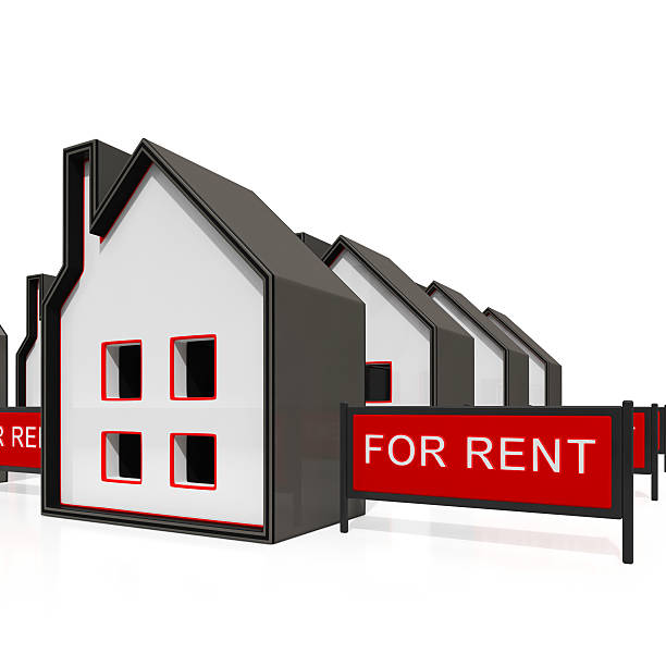istock House For Rent Sign Shows Rental 484428361