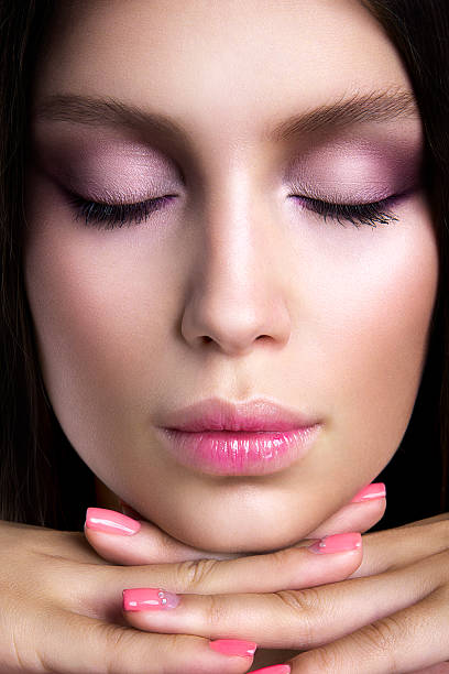 istock Romantic girl with beautiful makeup 484428438