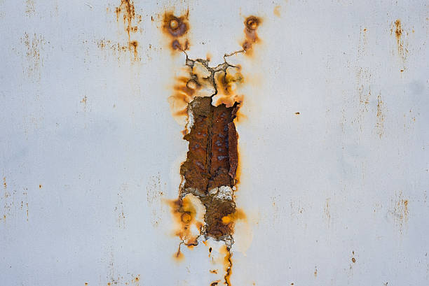 istock Oxide on metal door. 484428552