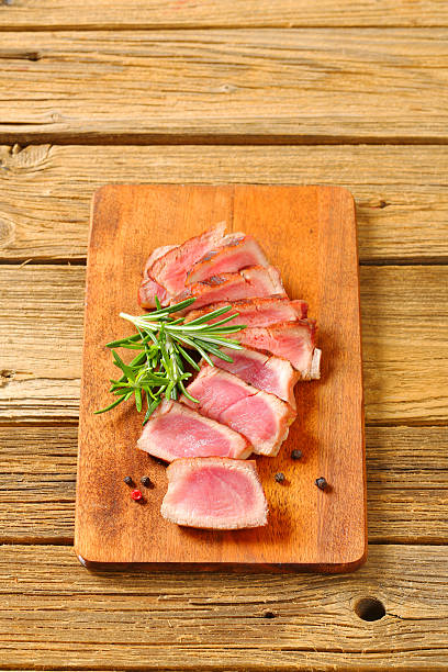 istock Slices of grilled mignon fillet 484429175