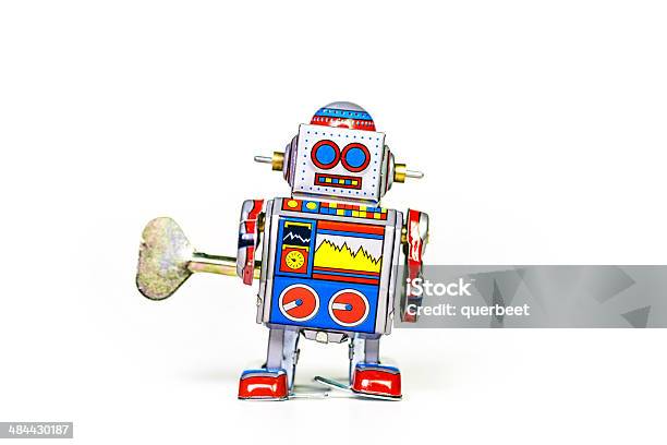 Retro Tin Roboter Stockfoto und mehr Bilder von Roboter - Roboter, Aufziehspielzeug, Blech