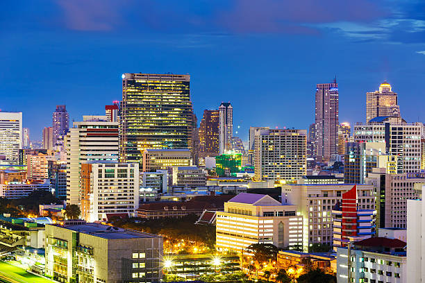 istock Bangkok city at night 484430339