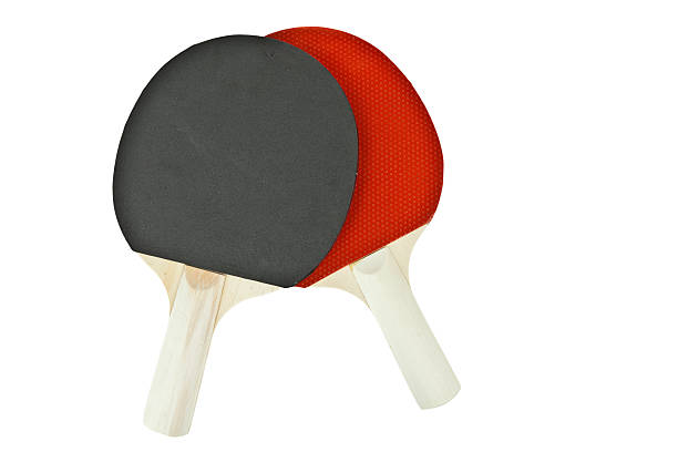 istock Table tennis racket isolated on white background 484431096
