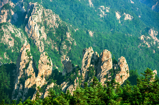 Seoraksan National Park, The best of Mountain in South Korea.