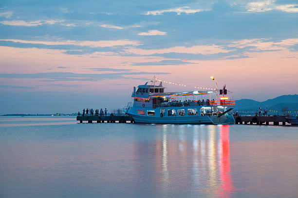 istock Ship near the harbor 484432358