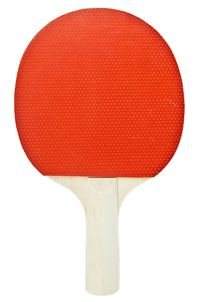 istock Table tennis racket isolated on white background 484432866
