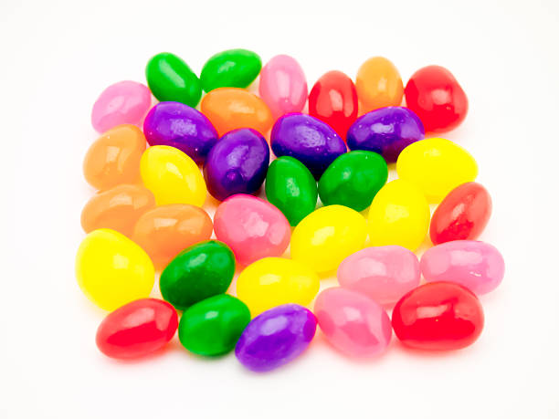 istock Colorful Jelly Beans (White Background) 484435314