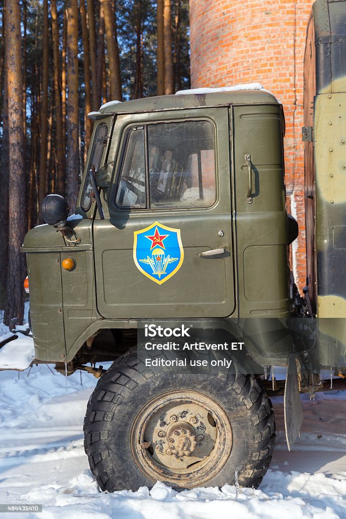 O Lendário Militares Russas Veículo Gaz 66 - Fotografias de stock