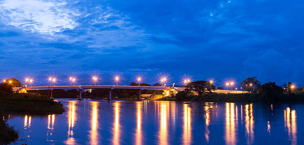 istock Bridge across the Mae Kok River. 484438278