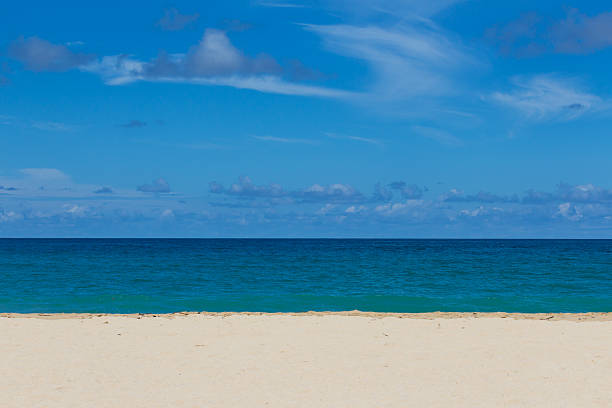 istock beach and sea on blue sky background, Phuket beach 484438594