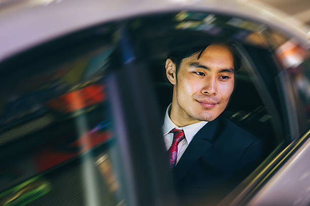 istock Businessman in a car 484441688