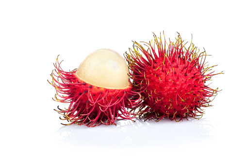 Fresh rambutan sweet delicious fruit of Thailand