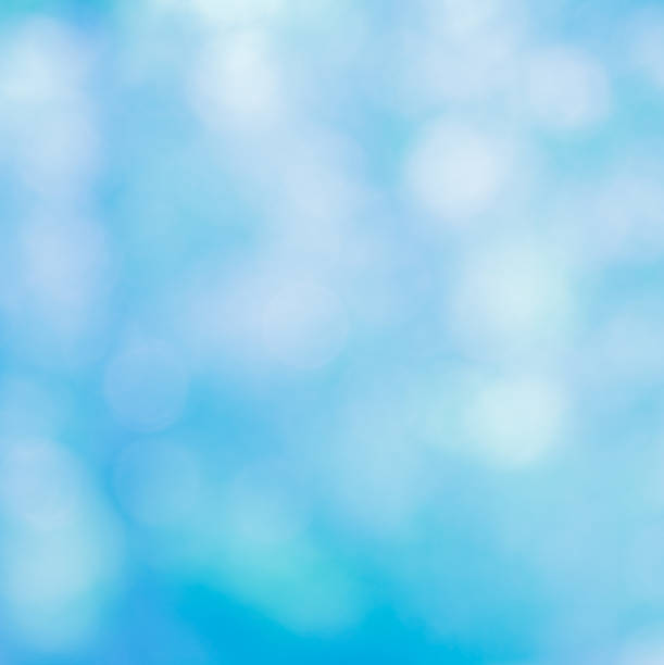 istock Natural beautiful blur bokeh and colorful abstract background  in blue 484452712