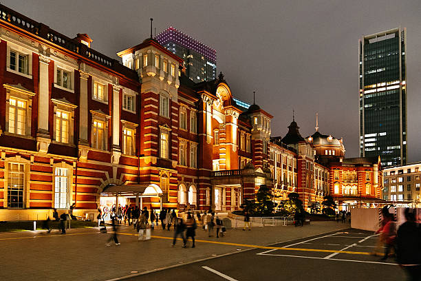 istock Tokyo Station at Night 484456400