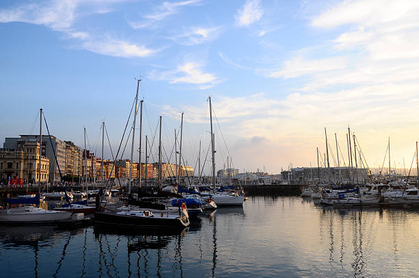 istock Gijon marina in North Spain 484460088