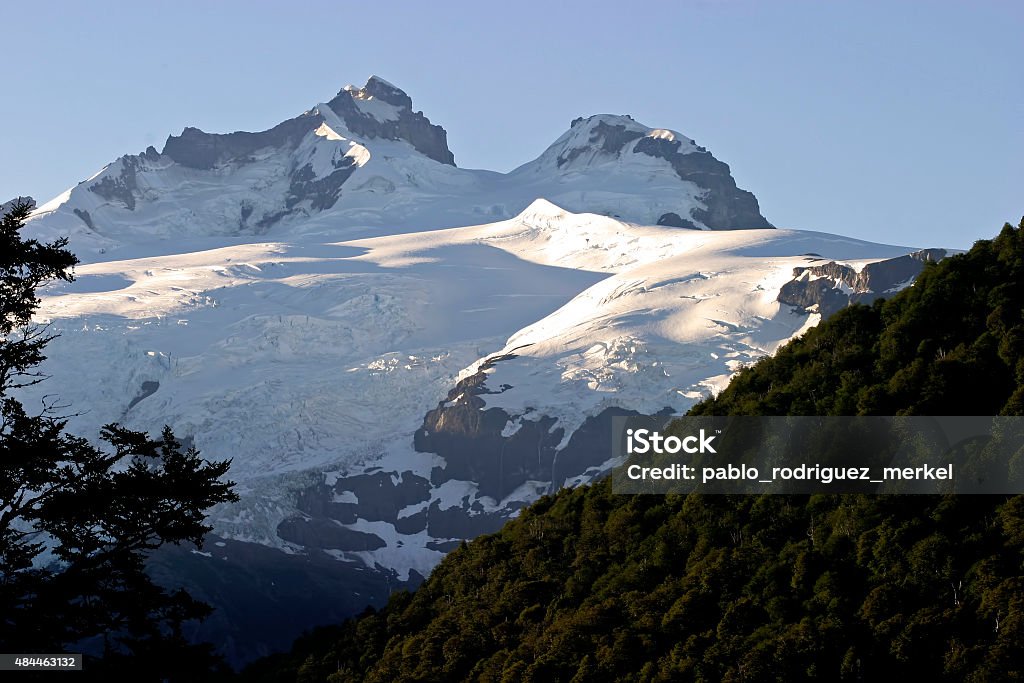 Mount Tronador, Patagonia View of the Mount Tronador, Bariloche, Patagonia Argentina, in summer 2015 Stock Photo