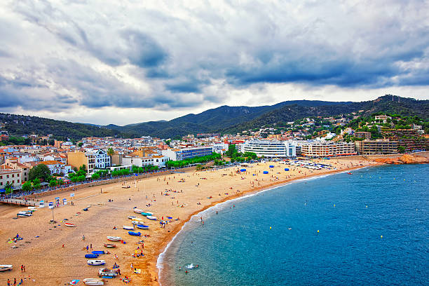 istock View of Tossa De Mar at stormy weather 484467548