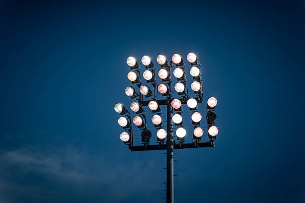 istock Let There Be Light -Stadium Lights in afternoon 484467636