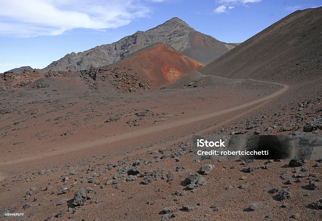 Haleakala National Park, Hawaii, USA Sliding Sands Trail, Haleakala National Park, Hawaii, USA Big Island - Hawaii Islands Stock Photo