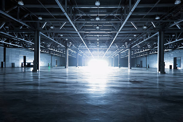 현대적이다 storehouse - warehouse interior 뉴스 사진 이미지