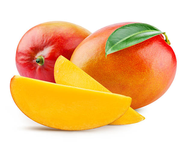 mango fresh mango isolated on white + Clipping Path mango fruit photos stock pictures, royalty-free photos & images