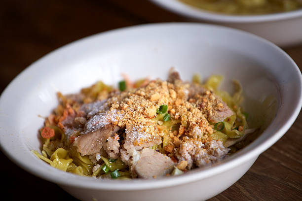 istock sweet thai yellow pork noodle 484472161