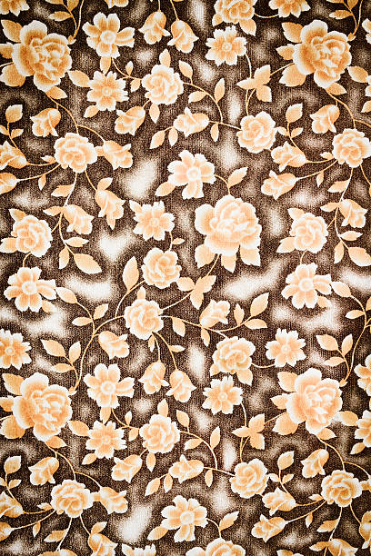 istock textured fabric flower of vintage 484475980
