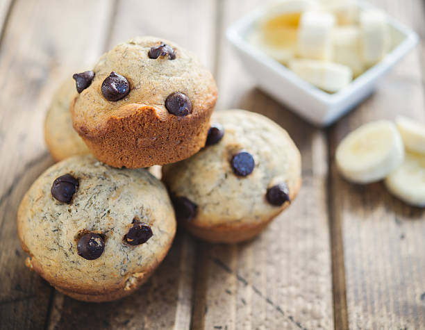 Bolinhos de pão de Banana - foto de acervo