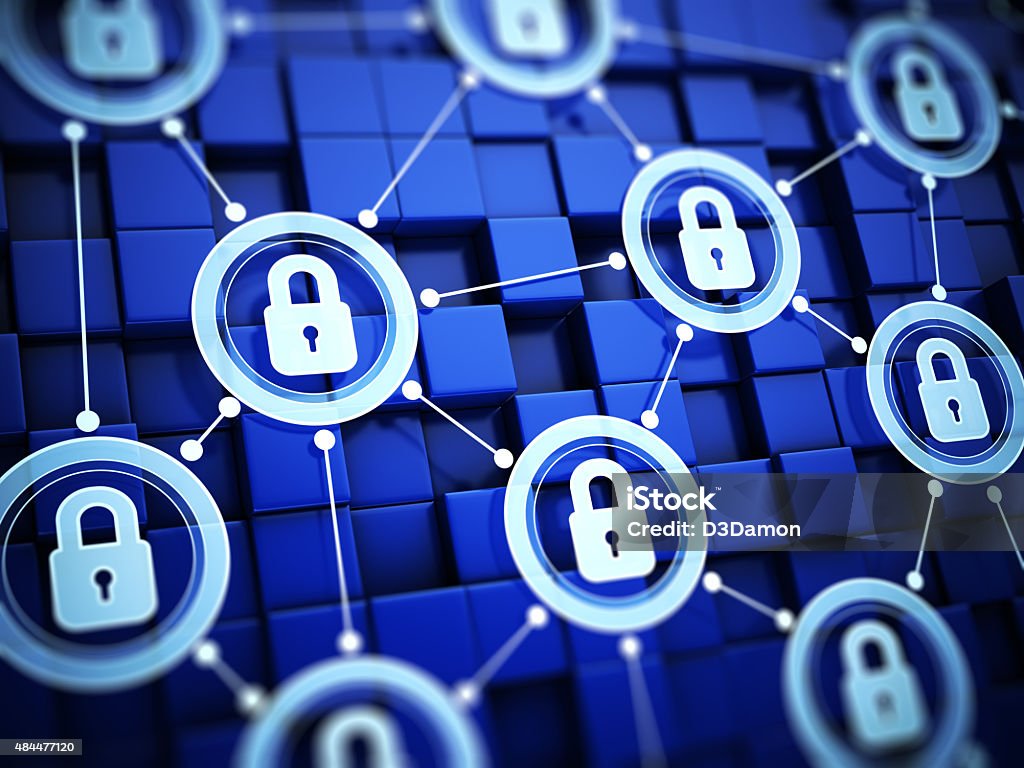 Secure System Picture Secure System Concept Stock Photo - Download Image Now - Padlock ...