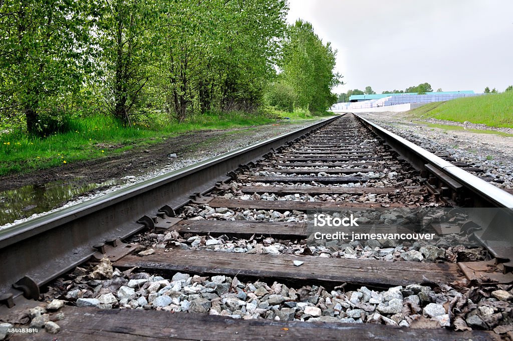 railway tracks 2015 Stock Photo