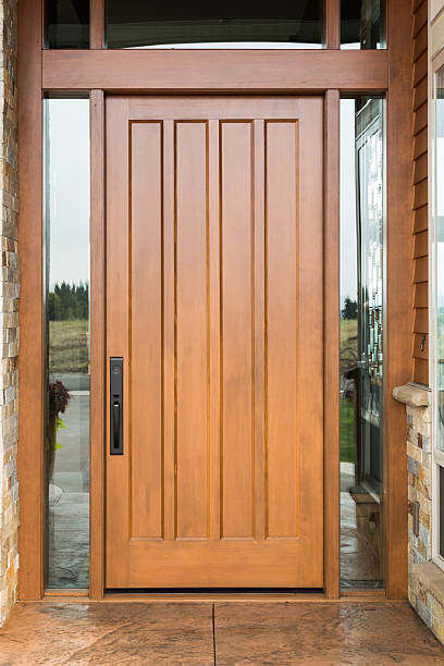 istock Front Door and Entryway in Luxury Home 484490258
