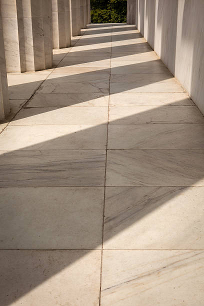 Highlight and shadow at the Jefferson Memorial.