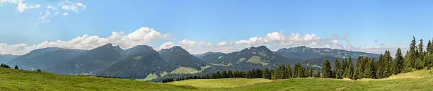 Trail Söllereck, Riezlern, Kleinwalsertal, Austria