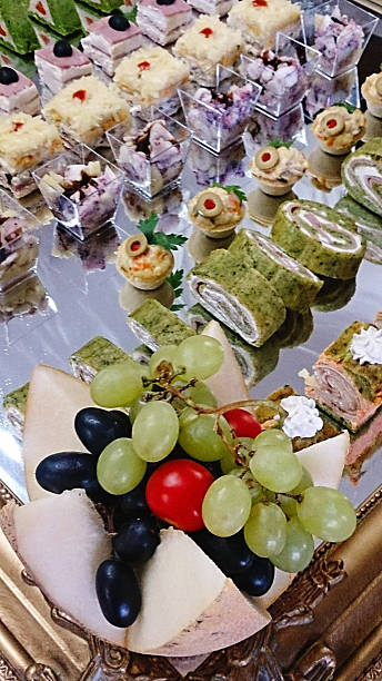 istock catering food table set decoration 484502582
