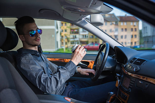 istock Buinessman in the Car 484502922