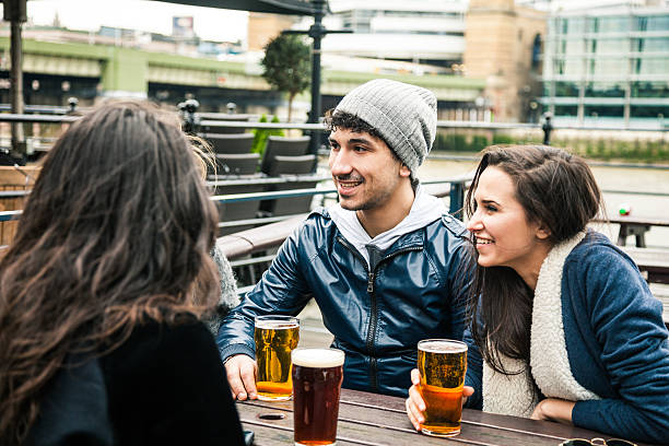 istock Best friends drinking in a London Pub 484503562