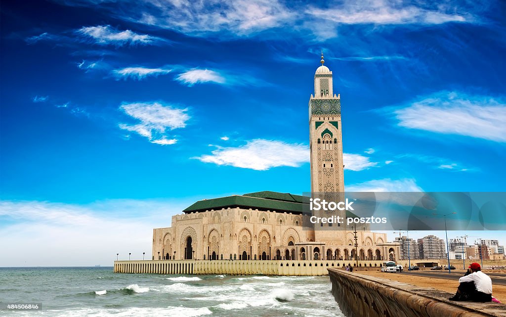 Casablanca The Hassan II Mosque in Casablanca, Morocco Casablanca - Morocco Stock Photo