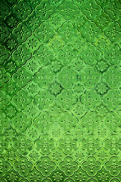 istock glass traditional thai style texture decorated on the window 484508014