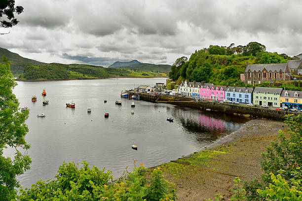 istock view on Portree before sunset, Isle of Skye 484508622