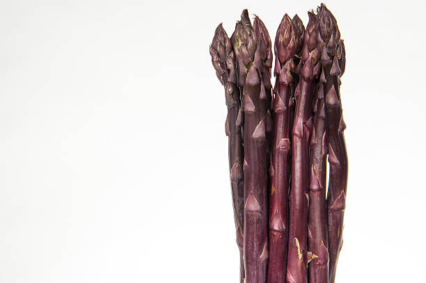 istock Bunch of Purple Asparagus 484516333