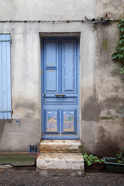 istock Door of provencal house 484517205