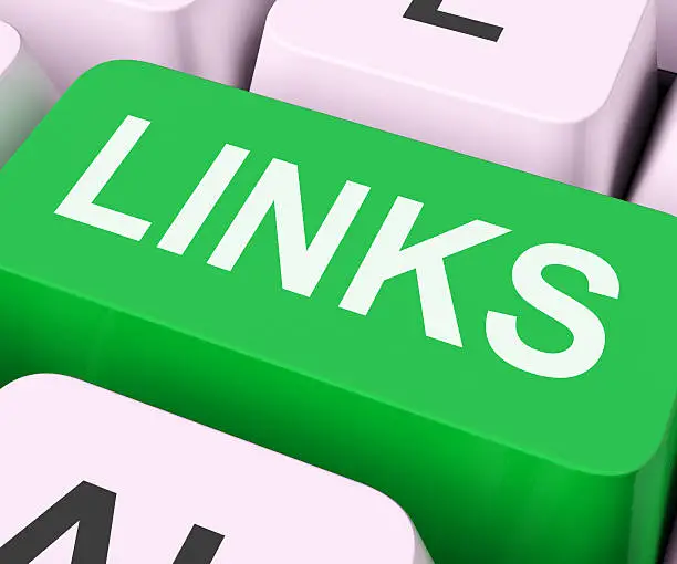 Photo of Links Key Shows Backinks Linking And Seo