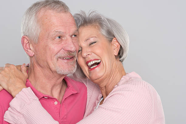 istock Happy senior couple 484518981
