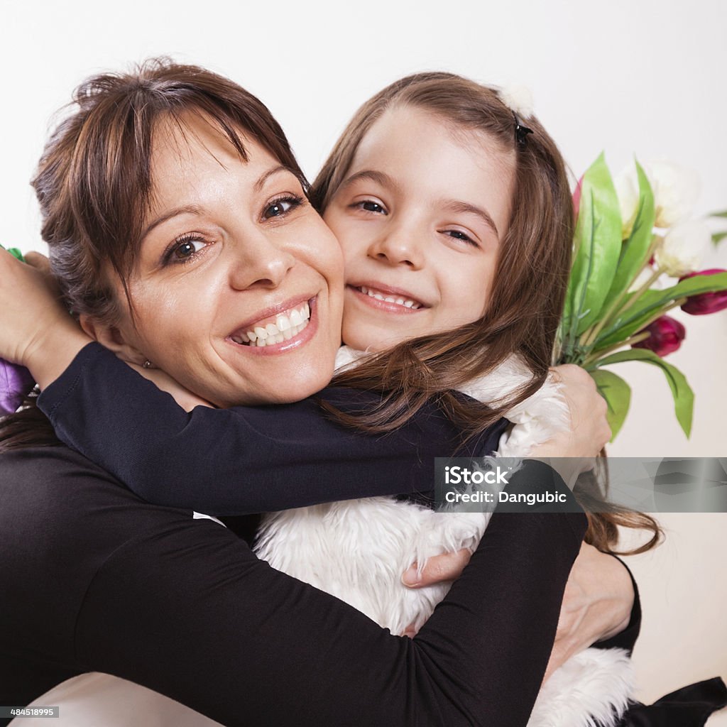 Mother and daughter Mother and daughter embracing 20-29 Years Stock Photo