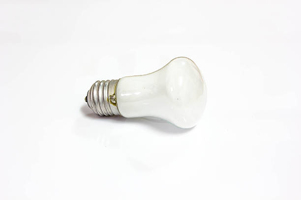 istock Electric bulb lamp on white background 484519796